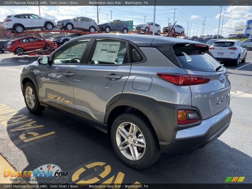 2020 Hyundai Kona SE AWD Sonic Silver / Black Photo #6