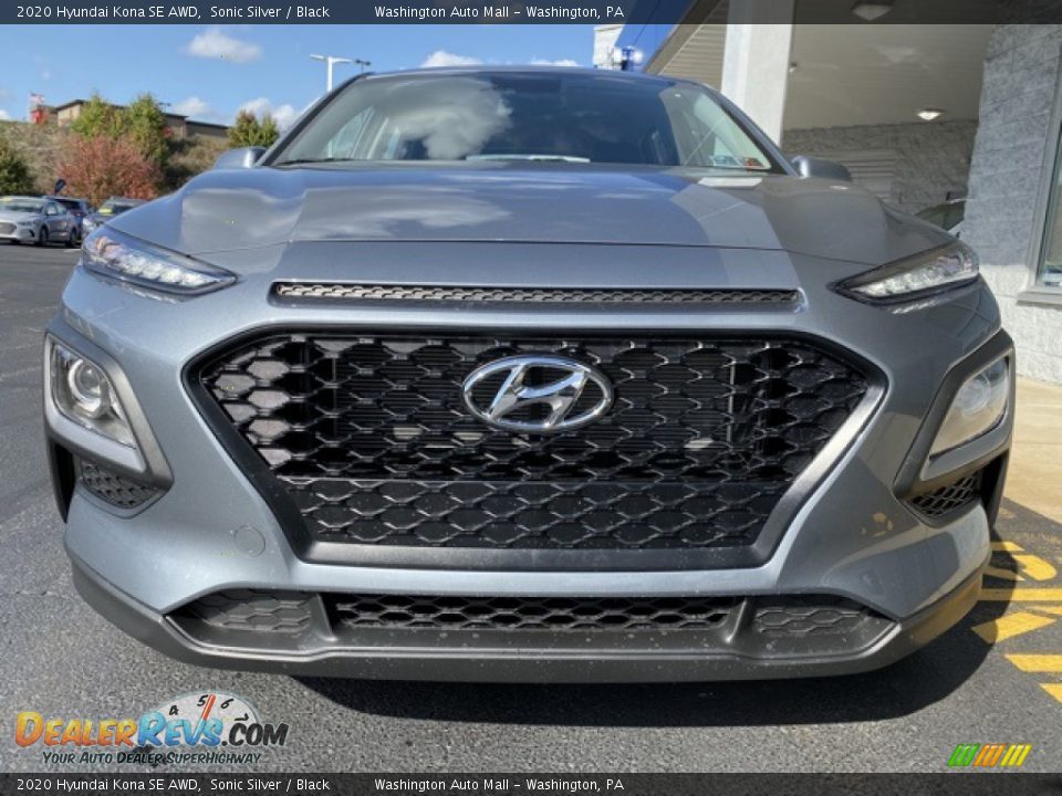 2020 Hyundai Kona SE AWD Sonic Silver / Black Photo #8