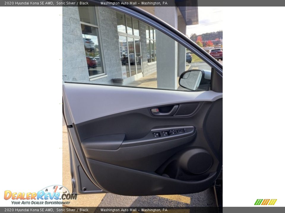 2020 Hyundai Kona SE AWD Sonic Silver / Black Photo #11