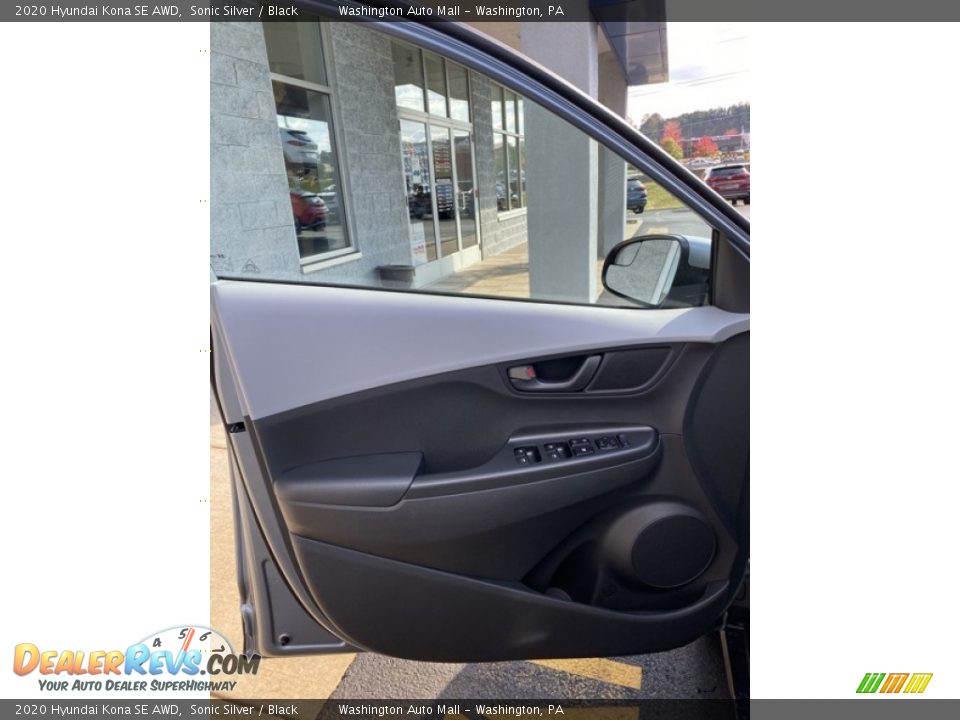 2020 Hyundai Kona SE AWD Sonic Silver / Black Photo #11