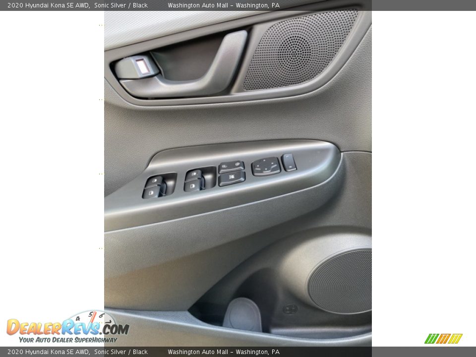 2020 Hyundai Kona SE AWD Sonic Silver / Black Photo #12