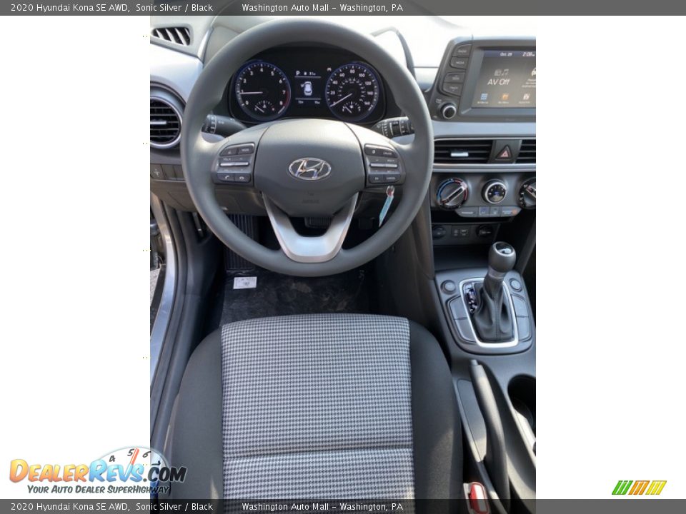 2020 Hyundai Kona SE AWD Sonic Silver / Black Photo #14