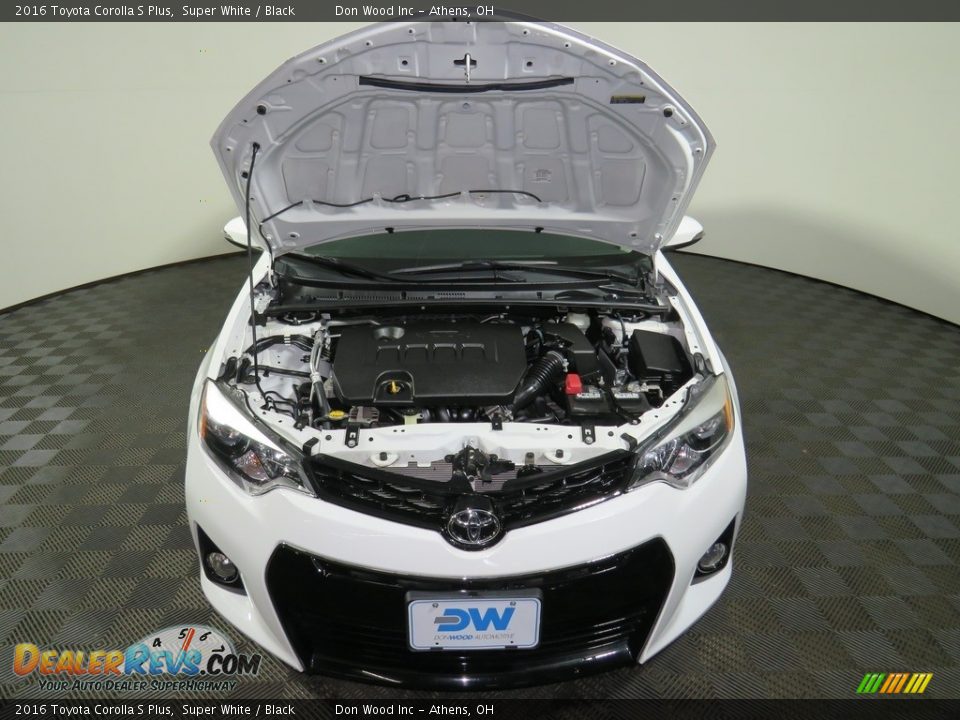 2016 Toyota Corolla S Plus Super White / Black Photo #5