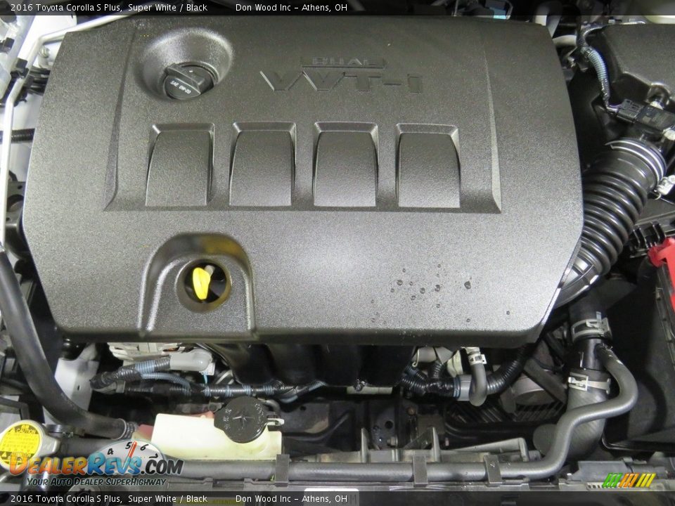 2016 Toyota Corolla S Plus Super White / Black Photo #6