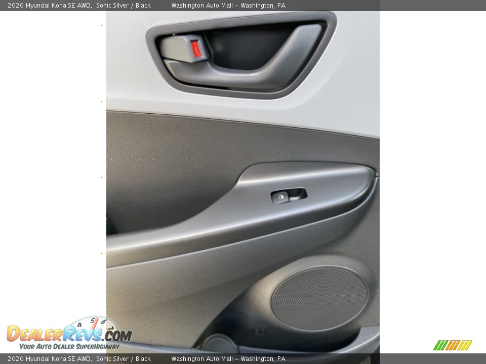 2020 Hyundai Kona SE AWD Sonic Silver / Black Photo #18