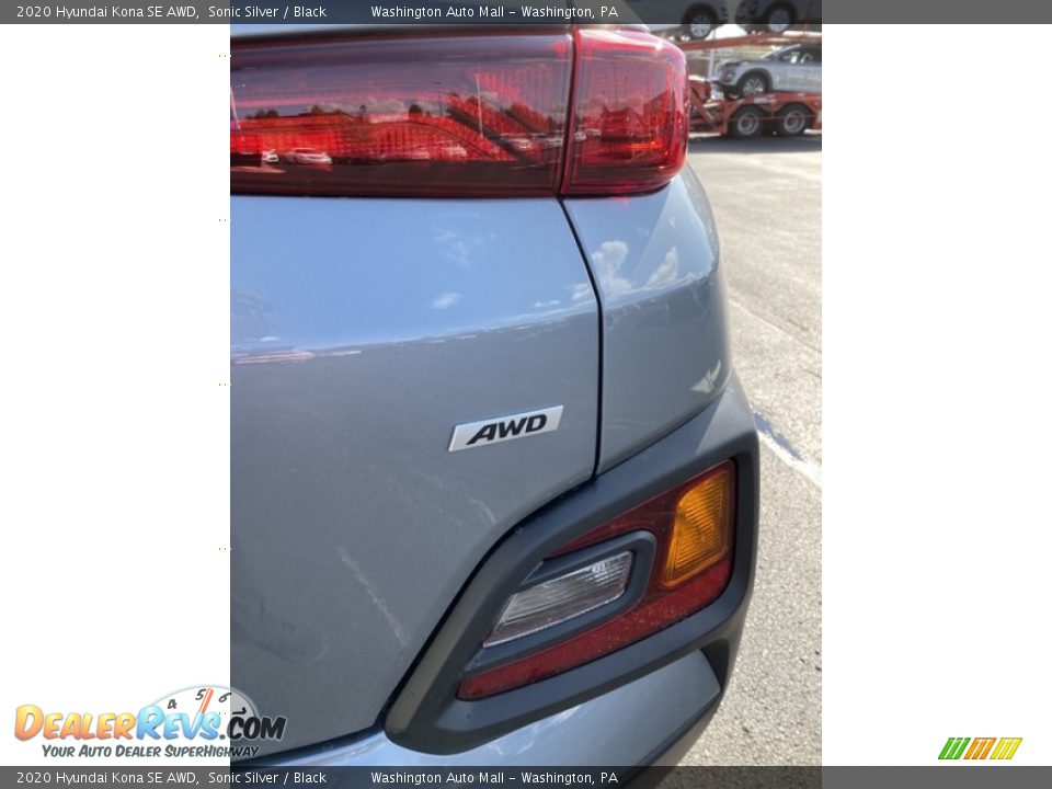 2020 Hyundai Kona SE AWD Sonic Silver / Black Photo #23