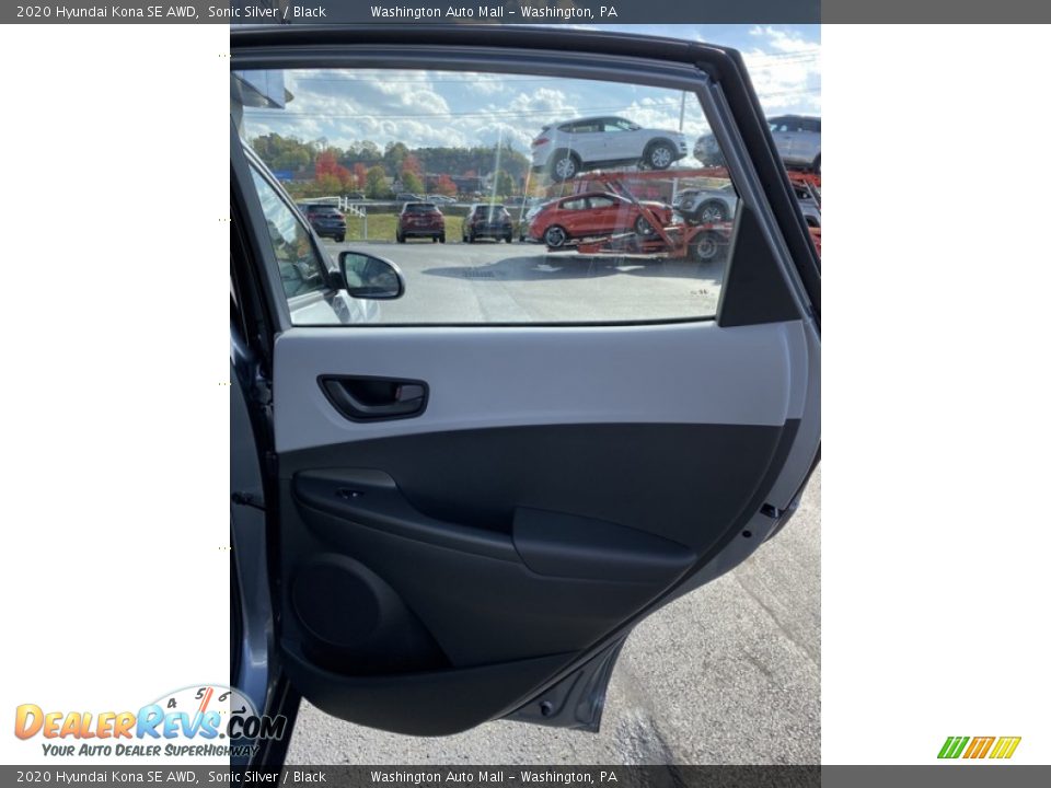 2020 Hyundai Kona SE AWD Sonic Silver / Black Photo #24