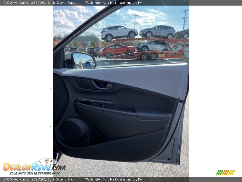 2020 Hyundai Kona SE AWD Sonic Silver / Black Photo #27