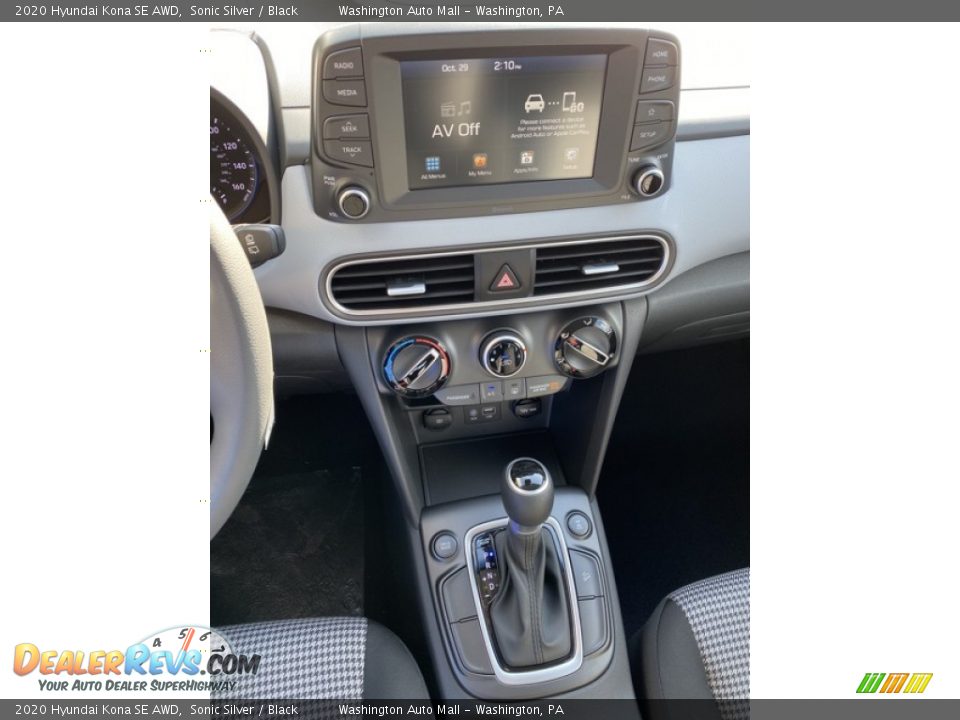 2020 Hyundai Kona SE AWD Sonic Silver / Black Photo #32