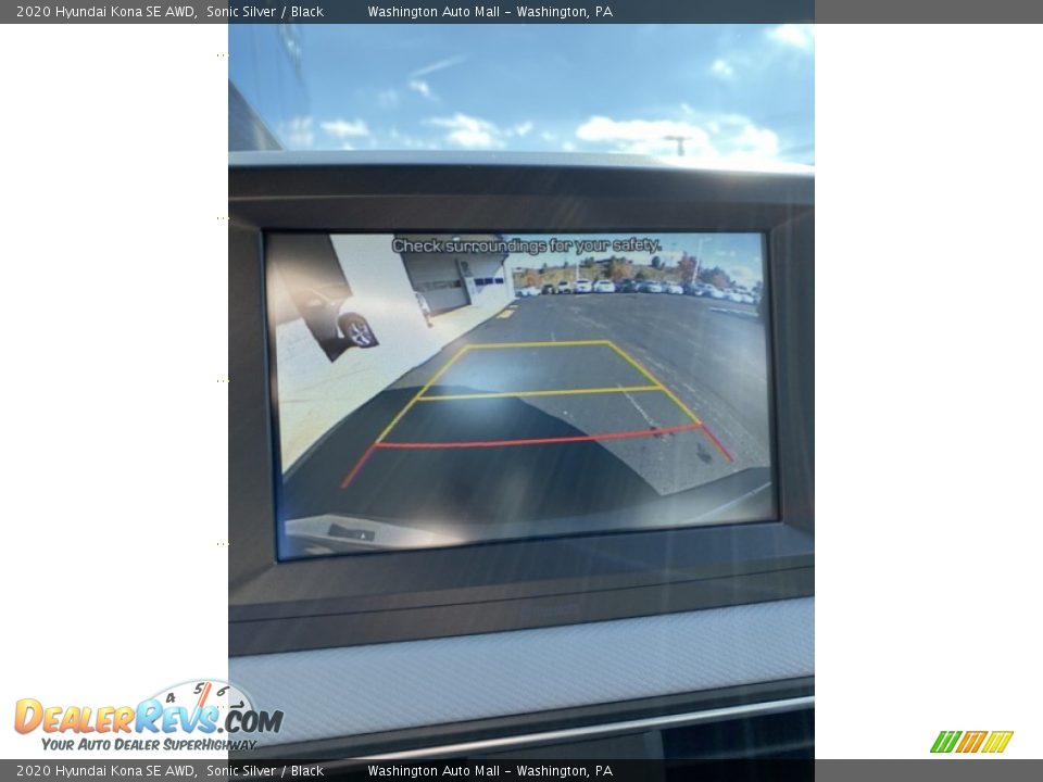 2020 Hyundai Kona SE AWD Sonic Silver / Black Photo #33