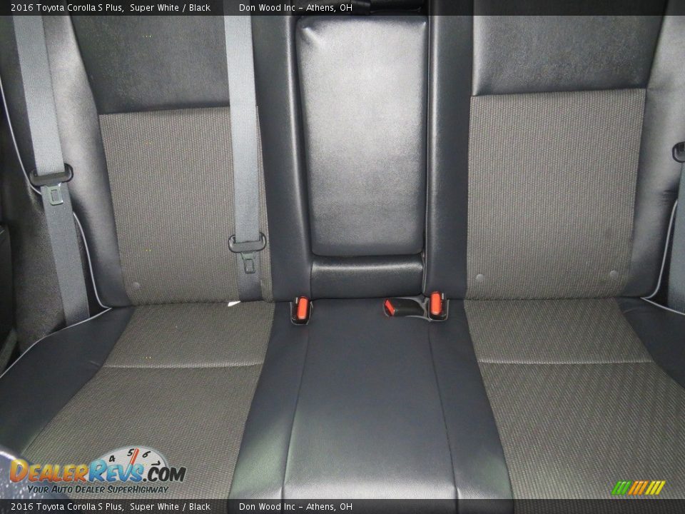 2016 Toyota Corolla S Plus Super White / Black Photo #20