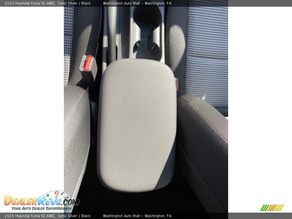 2020 Hyundai Kona SE AWD Sonic Silver / Black Photo #35