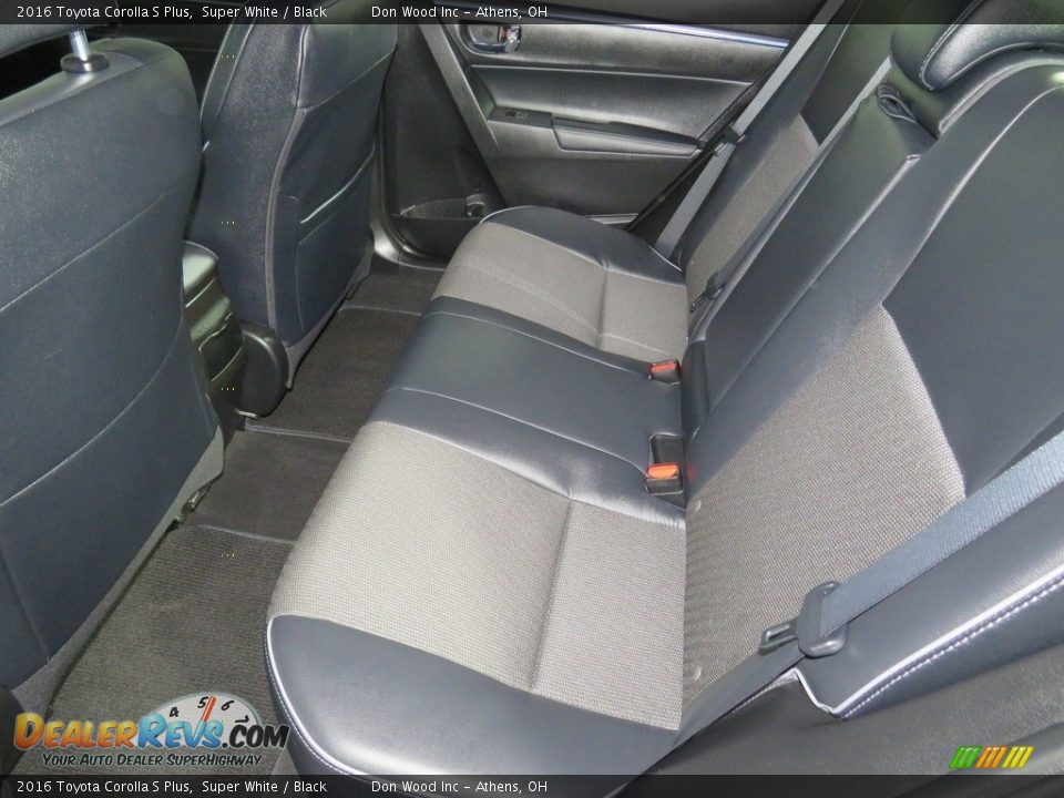 2016 Toyota Corolla S Plus Super White / Black Photo #22