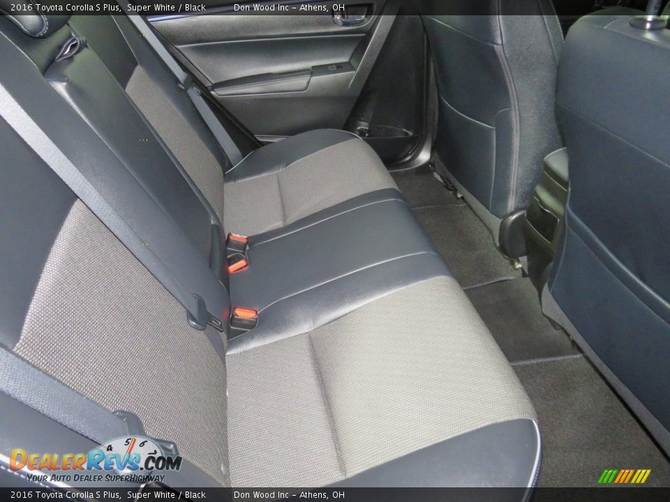 2016 Toyota Corolla S Plus Super White / Black Photo #24
