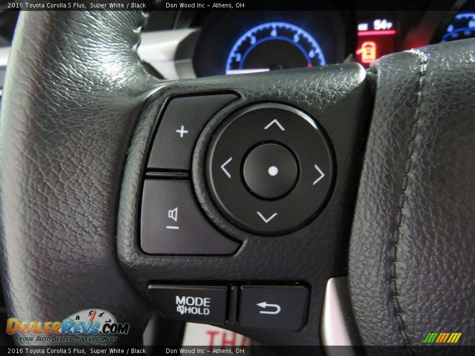2016 Toyota Corolla S Plus Super White / Black Photo #32