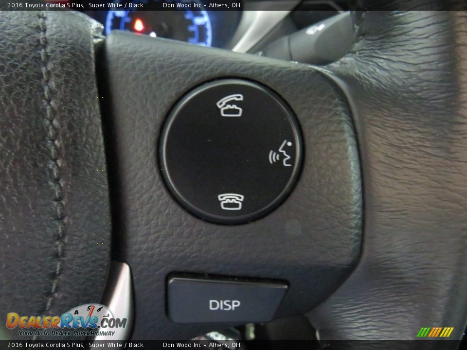 2016 Toyota Corolla S Plus Super White / Black Photo #33