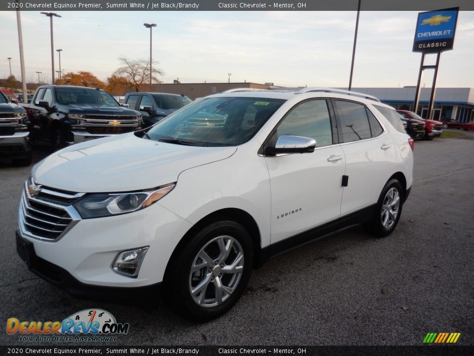 2020 Chevrolet Equinox Premier Summit White / Jet Black/Brandy Photo #1