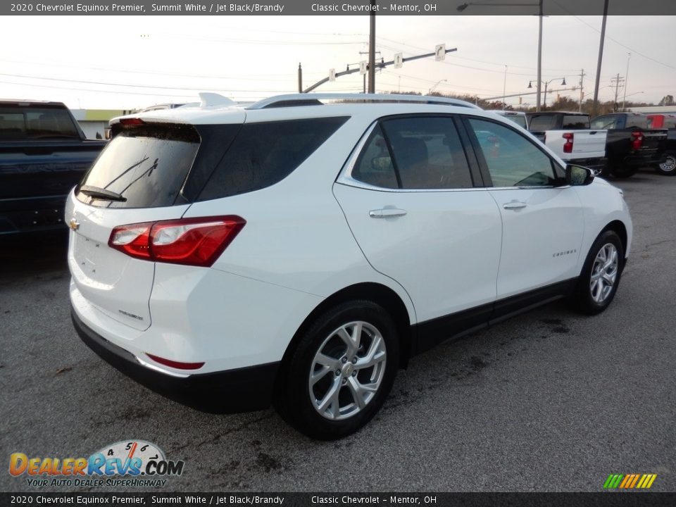 2020 Chevrolet Equinox Premier Summit White / Jet Black/Brandy Photo #4