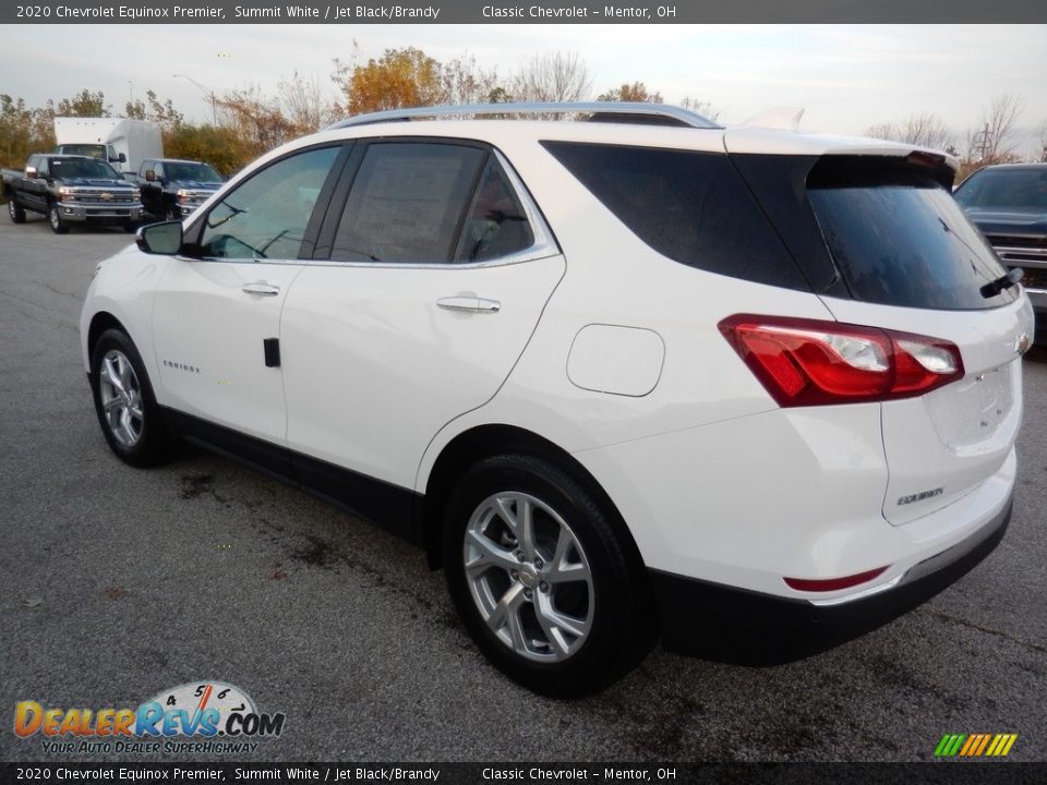 2020 Chevrolet Equinox Premier Summit White / Jet Black/Brandy Photo #5