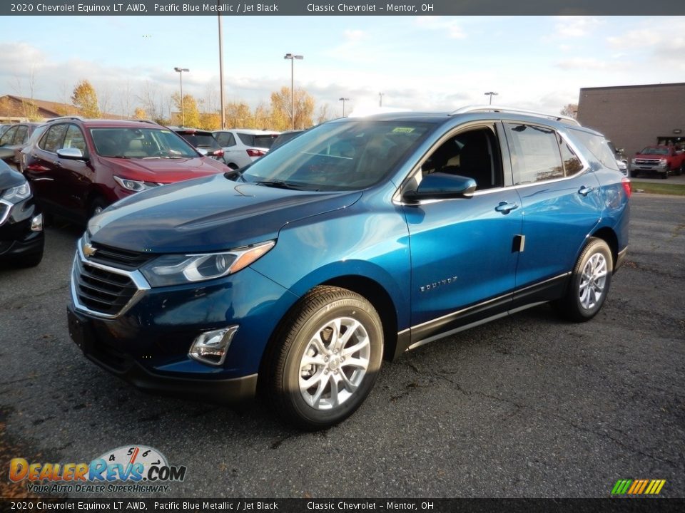 2020 Chevrolet Equinox LT AWD Pacific Blue Metallic / Jet Black Photo #1