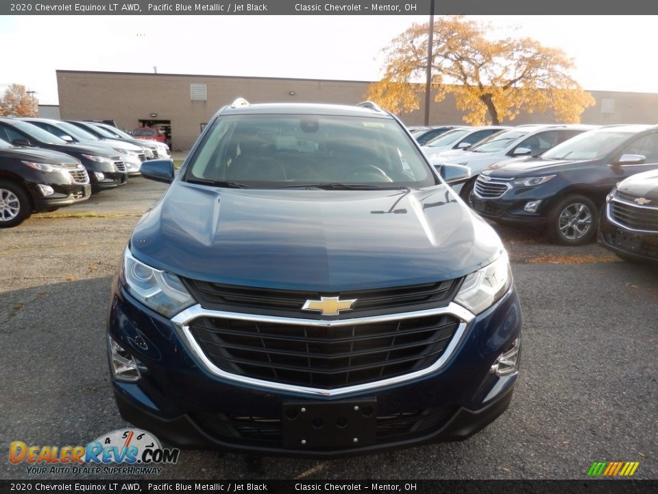 2020 Chevrolet Equinox LT AWD Pacific Blue Metallic / Jet Black Photo #2