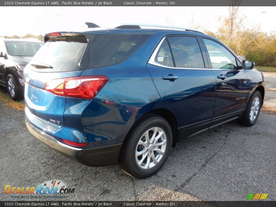 2020 Chevrolet Equinox LT AWD Pacific Blue Metallic / Jet Black Photo #4