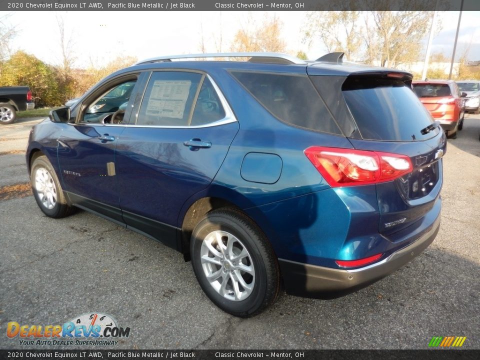 2020 Chevrolet Equinox LT AWD Pacific Blue Metallic / Jet Black Photo #5