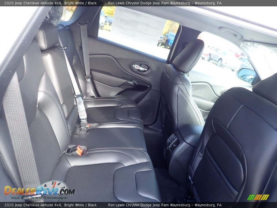 2020 Jeep Cherokee Altitude 4x4 Bright White / Black Photo #10