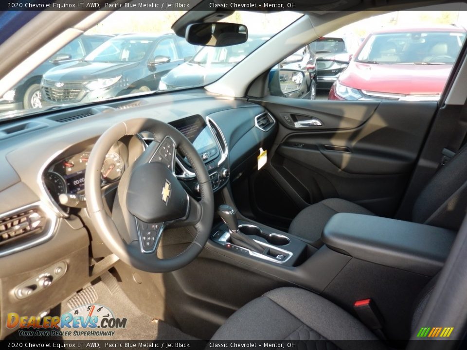 2020 Chevrolet Equinox LT AWD Pacific Blue Metallic / Jet Black Photo #6