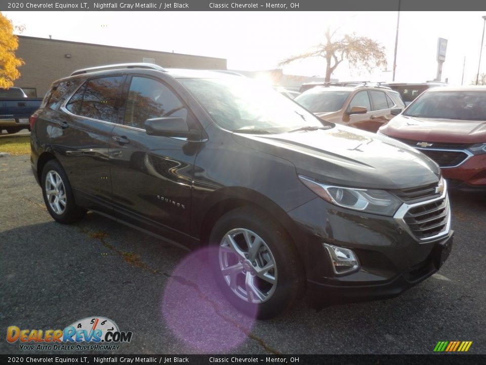 2020 Chevrolet Equinox LT Nightfall Gray Metallic / Jet Black Photo #3