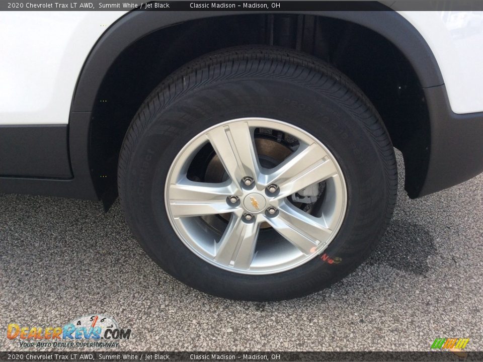 2020 Chevrolet Trax LT AWD Summit White / Jet Black Photo #9