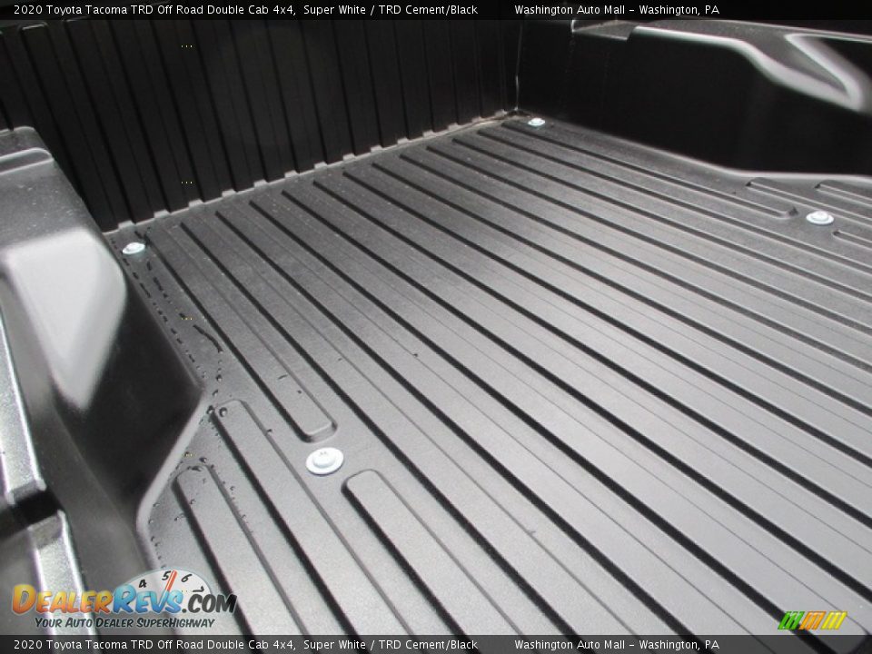 2020 Toyota Tacoma TRD Off Road Double Cab 4x4 Super White / TRD Cement/Black Photo #7