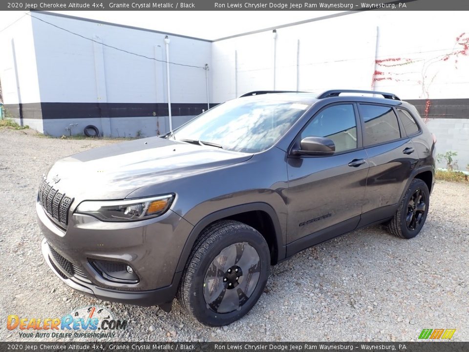 2020 Jeep Cherokee Altitude 4x4 Granite Crystal Metallic / Black Photo #1