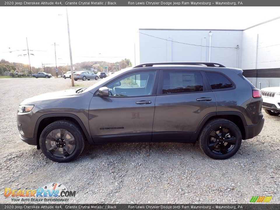 2020 Jeep Cherokee Altitude 4x4 Granite Crystal Metallic / Black Photo #2