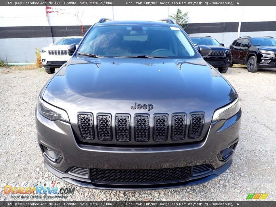 2020 Jeep Cherokee Altitude 4x4 Granite Crystal Metallic / Black Photo #8