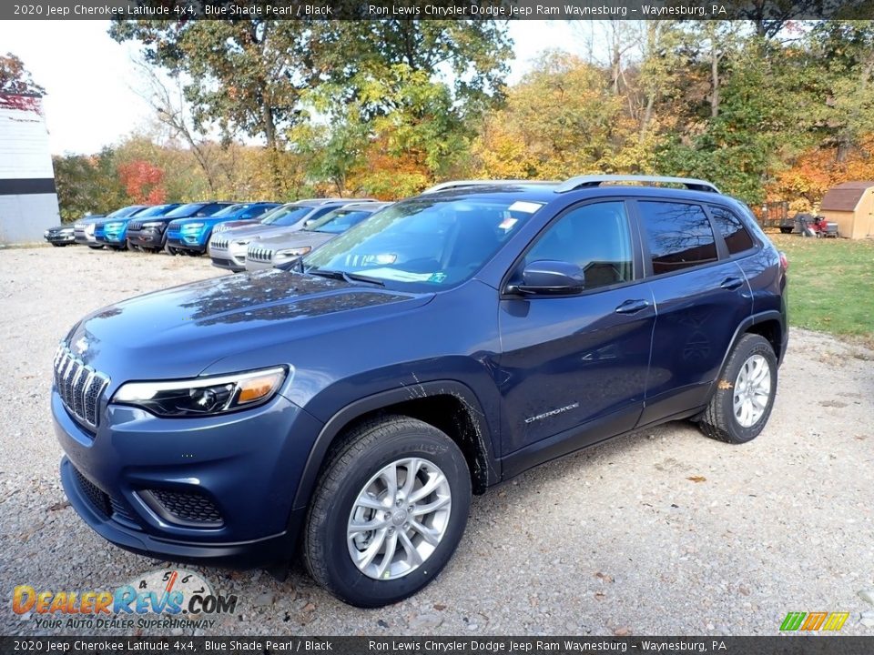 2020 Jeep Cherokee Latitude 4x4 Blue Shade Pearl / Black Photo #1