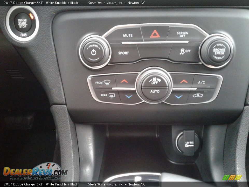 2017 Dodge Charger SXT White Knuckle / Black Photo #27