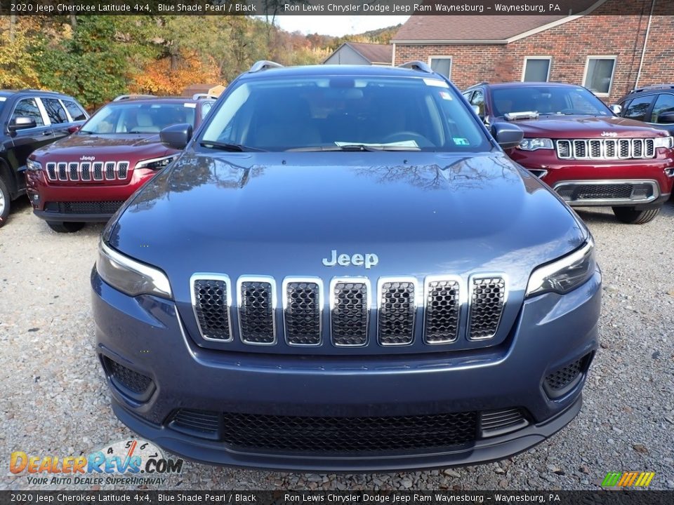 2020 Jeep Cherokee Latitude 4x4 Blue Shade Pearl / Black Photo #8