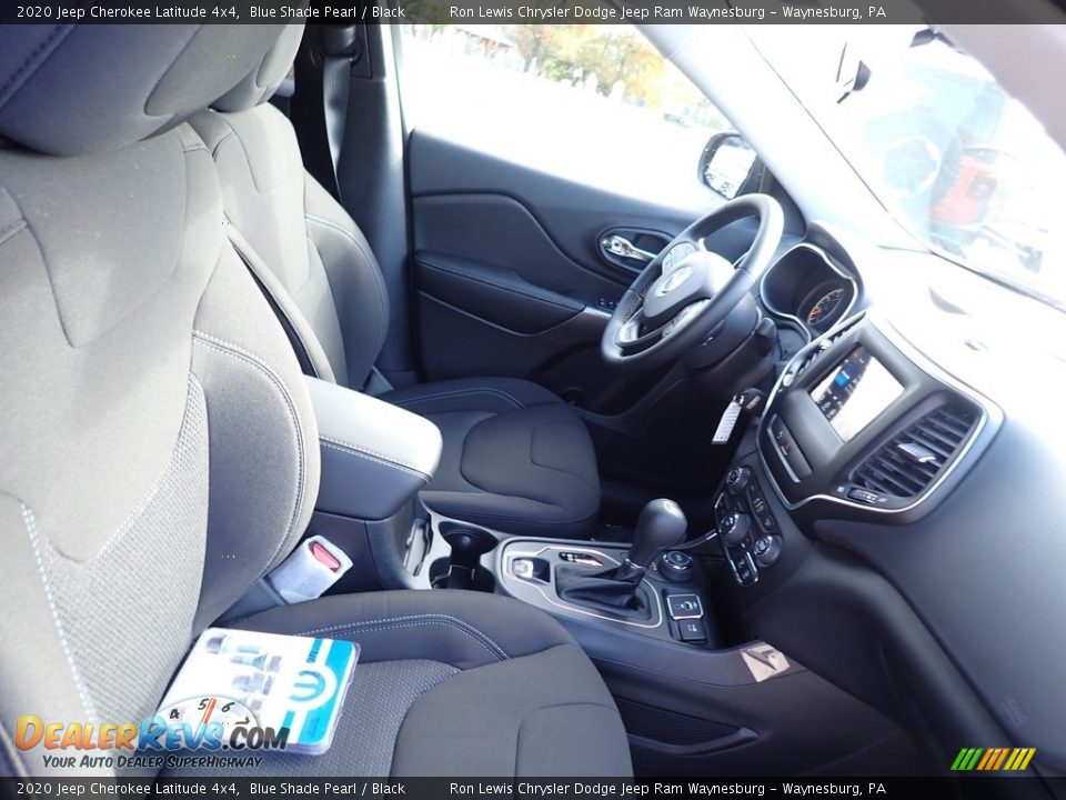 2020 Jeep Cherokee Latitude 4x4 Blue Shade Pearl / Black Photo #10