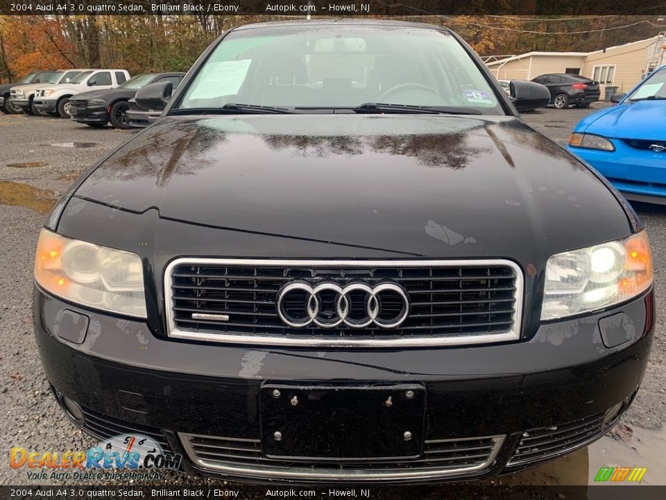 2004 Audi A4 3.0 quattro Sedan Brilliant Black / Ebony Photo #8