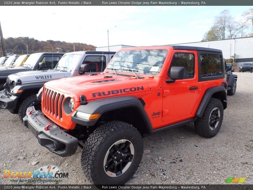 Front 3/4 View of 2020 Jeep Wrangler Rubicon 4x4 Photo #1