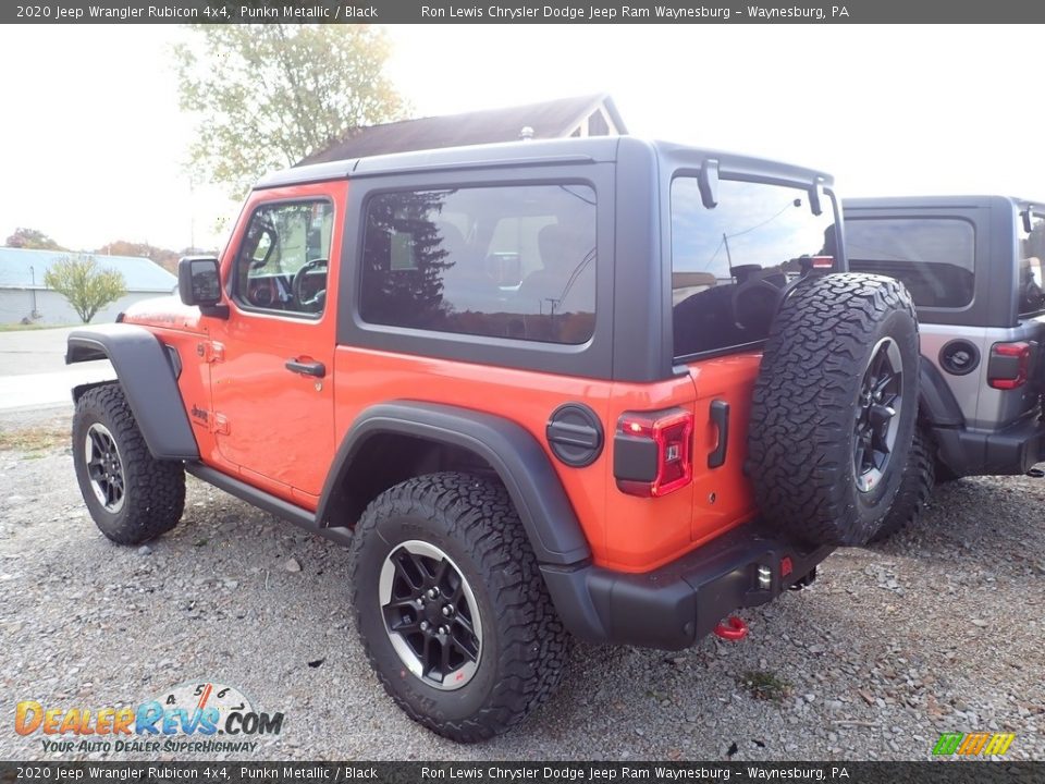 2020 Jeep Wrangler Rubicon 4x4 Punkn Metallic / Black Photo #3