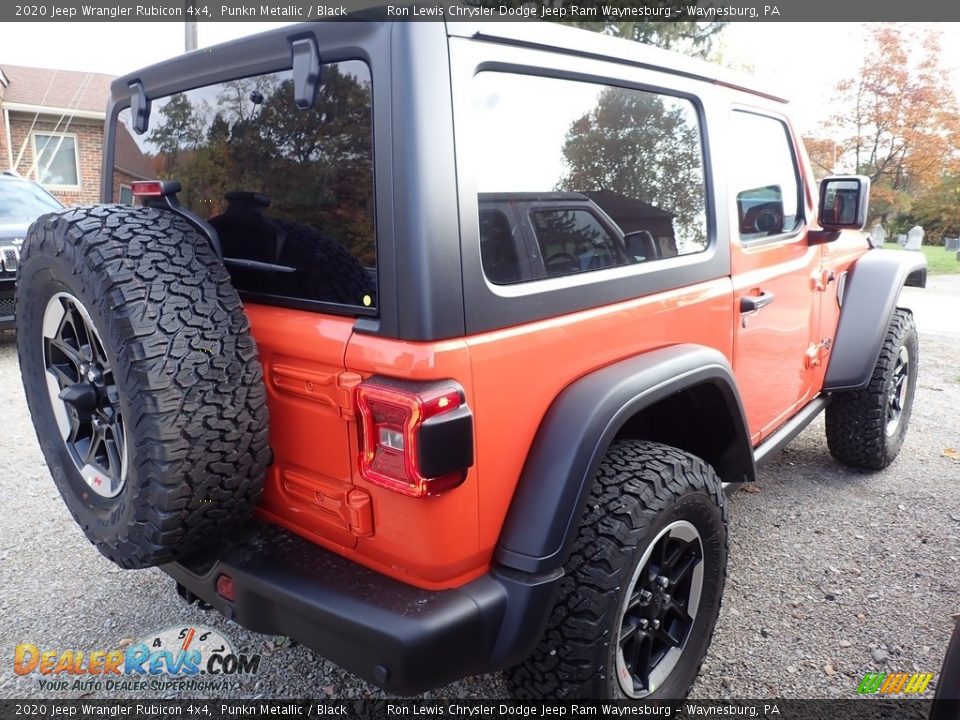 2020 Jeep Wrangler Rubicon 4x4 Punkn Metallic / Black Photo #5