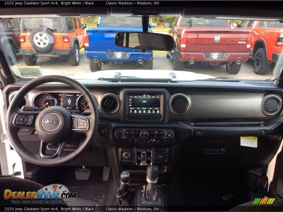 2020 Jeep Gladiator Sport 4x4 Bright White / Black Photo #13