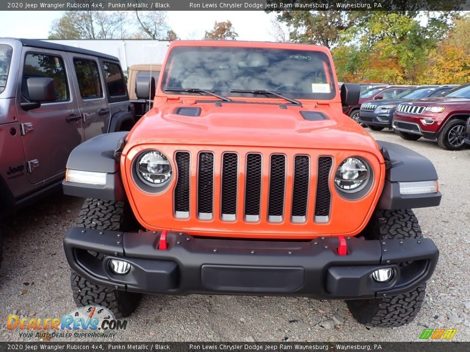 2020 Jeep Wrangler Rubicon 4x4 Punkn Metallic / Black Photo #7