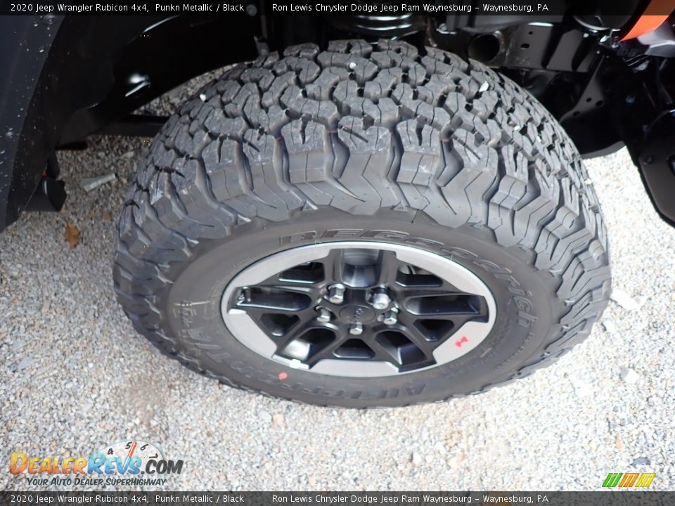 2020 Jeep Wrangler Rubicon 4x4 Punkn Metallic / Black Photo #8