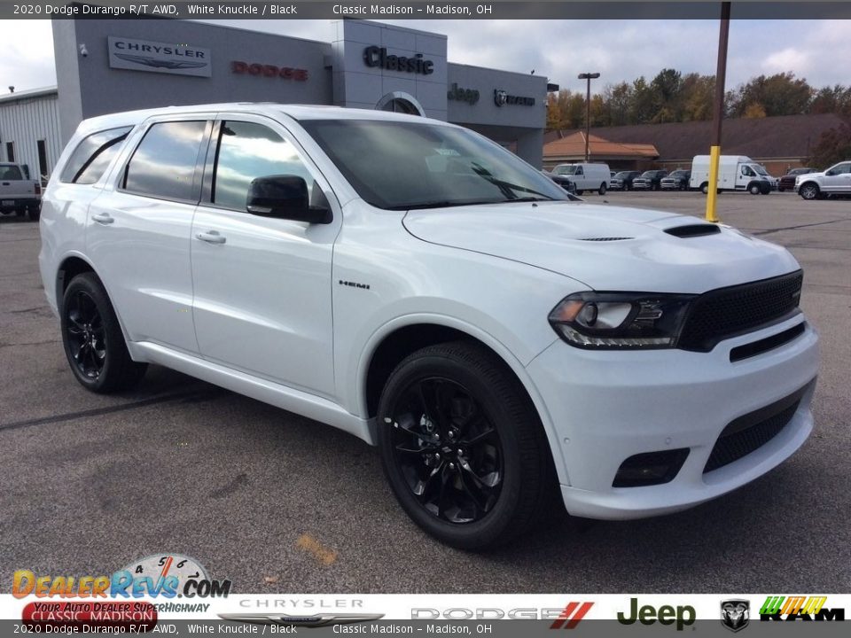 2020 Dodge Durango R/T AWD White Knuckle / Black Photo #1