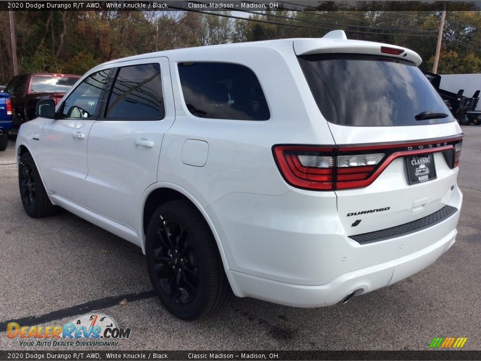 2020 Dodge Durango R/T AWD White Knuckle / Black Photo #7