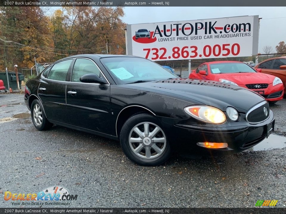 2007 Buick LaCrosse CX Midnight Amethyst Metallic / Neutral Photo #1