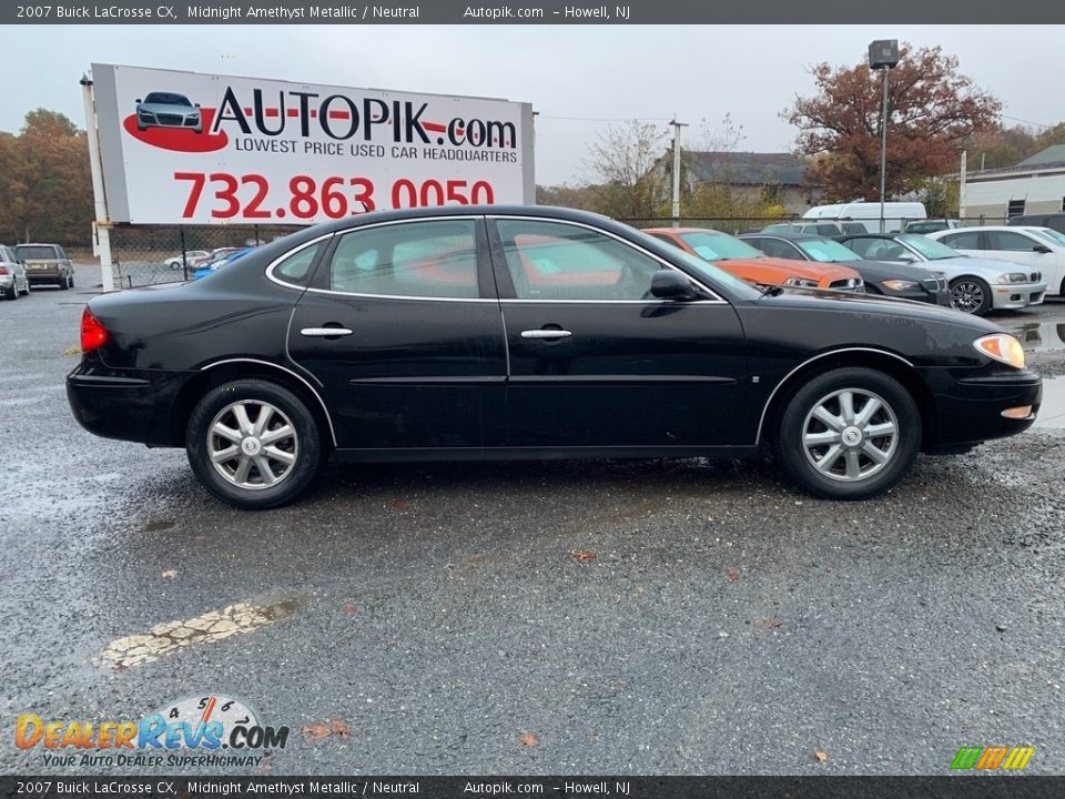 2007 Buick LaCrosse CX Midnight Amethyst Metallic / Neutral Photo #2